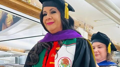 Anabella Bastida recién graduada de abogada. (Fotos Anabella Bastida)