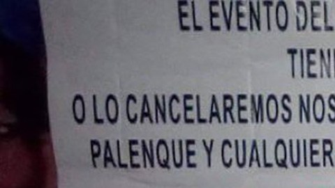 Narcomensaje del CJNG