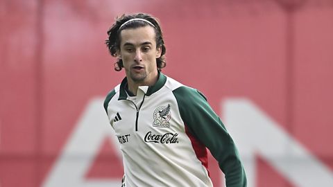 Ciudad de México, 12 de diciembre de 2023. Jordi Cortizo durante el entrenamiento de la Selección Nacional de México previo al partido contra la selección de Colombia, dentro del Mextour 2023, realizado en las instalaciones del Centro de Alto Rendimiento de la FMF. Foto: Imago7/ Etzel Espinosa