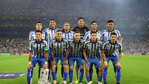 Monterrey, Nuevo León, 1 de mayo de 2024. , durante el partido de vuelta de las semifinales de la Champions Cup de la CONCACAF 2024, entre los Rayados del Monterrey y el Columbus Crew, celebrado en el estadio BBVA. Foto: Imago7/