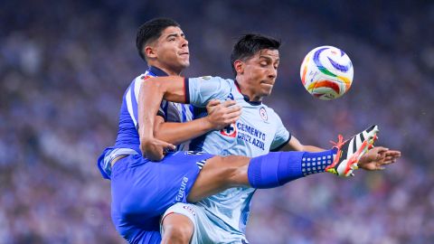 Monterrey, Nuevo León a 16 de Mayo de 2024. Afición, durante el partido de ida de la semifinal del torneo Clausura 2024 de la Liga BBVA MX, entre rayados de Monterrey y la máquina celeste del Cruz Azul, realizado en el estadio BBVA. Foto: Imago7/Andrea Jiménez