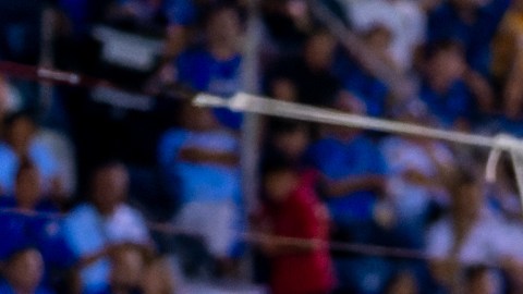Ciudad de México a 23 de de mayo de 2024. Willer Ditta y Julián Quiñones, durante el partido de ida de la final del torneo Clausura 2024 de la Liga BBVA MX, entre la Máquina Celeste del Cruz Azul y las Águilas del América, realizado en el estadio Ciudad de los Deportes. Foto: Imago7 / Diego Padilla