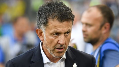 Ekaterimburgo, Rusia, 27 de junio de 2018. Juan Carlos Osorio Director Tecnico, durante el juego de la primera fase del Grupo F de la Copa Mundial de la FIFA Rusia 2018, entre la Selección Nacional de México y la Selección de Suecia, celebrado en la Arena Ekaterinburgo. Foto: Imago7/Etzel Espinosa