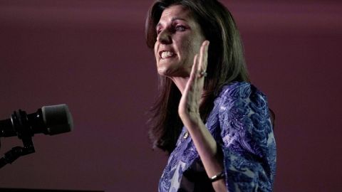 Nikki Haley, exaspirante a la candidatura republicana