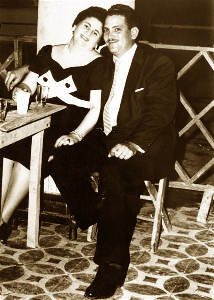 Rosa y Raúl Porto en una foto de los años 60 cuando aún vivían en su natal Cuba. Más adelante emigraron a Estados Unidos.