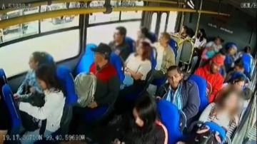 Acoso sexual en un autobús