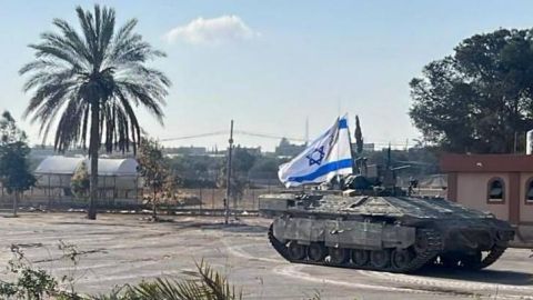 El ejército de Israel toma el control del lado palestino del cruce de Rafah, que une la Franja de Gaza con Egipto
