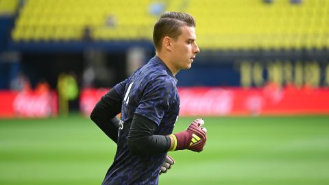 El portero ucraniano Andriy Lunin ha sido el titular del Real Madrid durante una buena parte de la temporada siendo uno de los grandes responsables de los éxitos del club merengue.