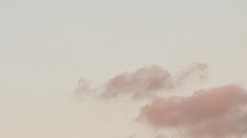 Puesta de sol sobre Manhattan.