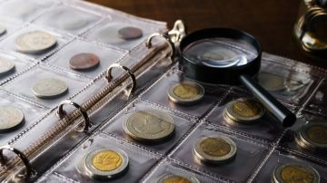 Colección de monedas y subastas