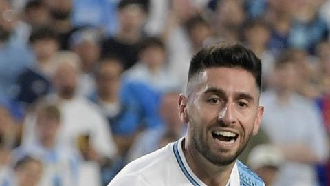 Messi marcó un doblete ante Guatemala.