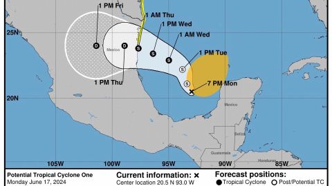 Primer ciclón de la temporada provocará fuertes lluvias en México: ¿cuáles serán las zonas afectadas?