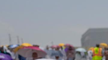 Los fieles recurren a toda clase de fórmulas para cumplir con la peregrinación. El calor extremo fue el principal enemigo este año.