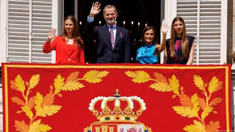 España celebra diez años de reinado de Felipe VI