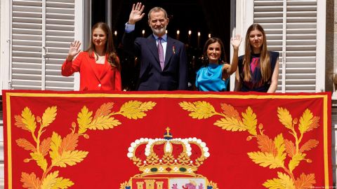 España celebra diez años de reinado de Felipe VI