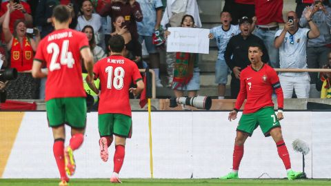 Cristiano Ronaldo demostró este martes que está en condiciones para ser titular con Portugal en la Eurocopa 2024.