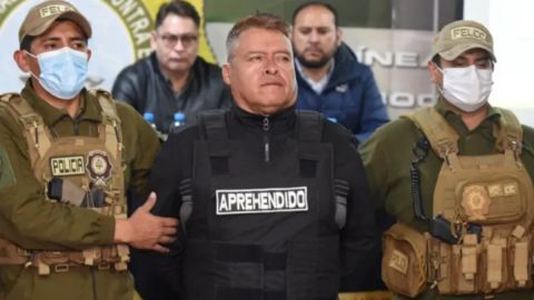 Zúñiga tras ser detenido este miércoles.