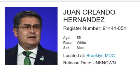 El expresidente de Honduras, Juan Orlando Hernández, enfrentó acusaciones por narcotráfico.