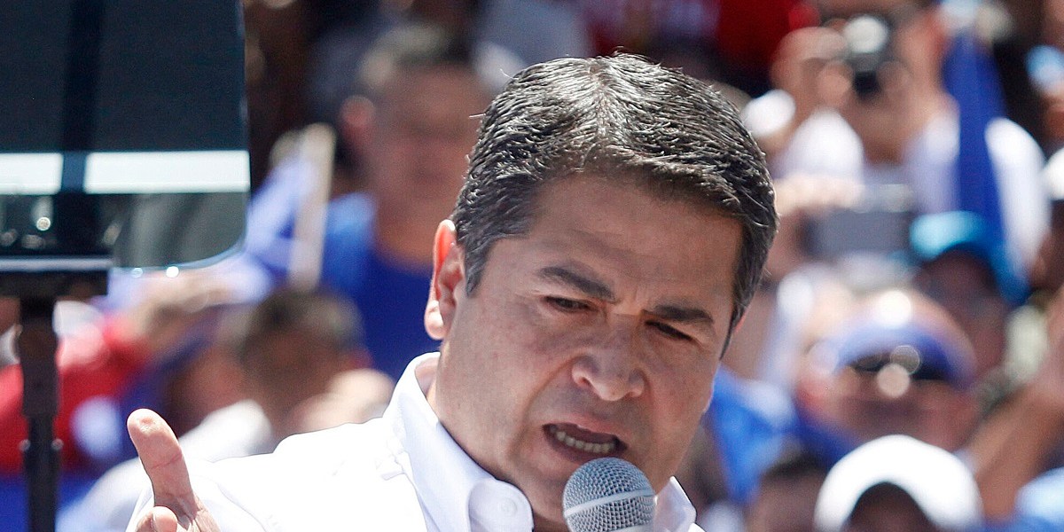 El expresidente de Honduras, Juan Orlando Hernández, fue convicto en EE.UU. por narcotráfico.