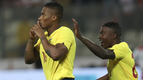 Antonio Valencia, histórico jugador de la selección de Ecuador.