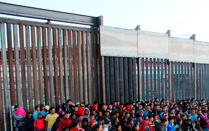 Trump llama "amnistía" a la orden ejecutiva de Biden para limitar solicitudes de asilo en la frontera