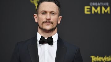 Jonathan Tucker arrives at night two of the Creative Arts Emmy Awards on Sunday, Sept. 15, 2019, at the Microsoft Theater in Los Angeles. (Photo by Richard Shotwell/Invision/AP)