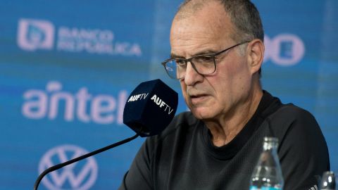 Marcelo Bielsa, el entrenador de Uruguay para esta Copa América 2024.