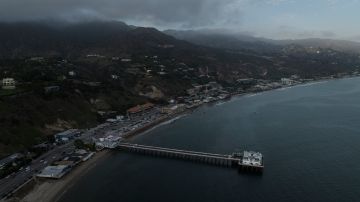 A general view shows the Malibu Pier in Malibu, Calif., Thursday, Aug. 31, 2023. (AP Photo/Jae C. Hong)