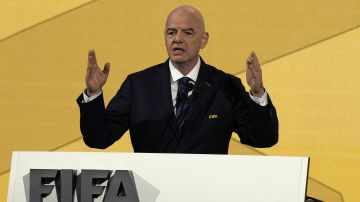 Gianni infantino, presidente de la FIFA.