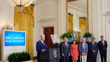 El presidente Biden anunció nuevas acciones migratorias en la frontera.