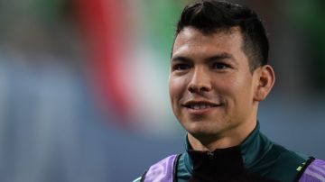FILE - Mexico's Hirving Lozano looks on during the second half of a CONCACAF Nations League semifinals soccer match, Thursday, March 21, 2024, in Arlington, Texas. Major League Soccer expansion team San Diego FC has signed winger Hirving “Chucky” Lozano as the club's first Designated Player. Lozano signed a four-year deal through the 2028 season, the team said in its announcement on Thursday, June 6, 2024.(AP Photo/Julio Cortez, FIle)