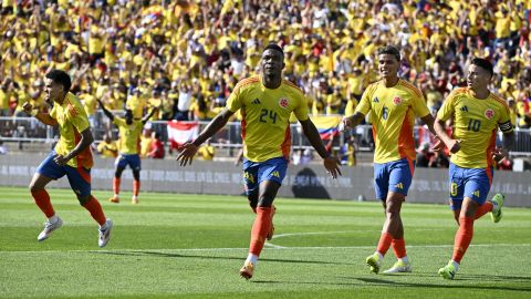 John Córdoba marcó el segundo gol para los colombianos.