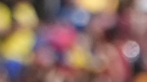 Venezuela's Jhonder Cadiz celebrates scoring his side's first goal against Ecuador during a Copa America Group B soccer match Saturday, June 22, 2024, in Santa Clara, Calif. (AP Photo/Godofredo A. Vásquez)