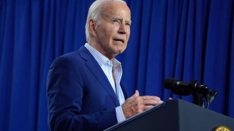 Biden habló en la inauguración del Centro de Visitantes del Monumento Nacional Stonewall en Nueva York.