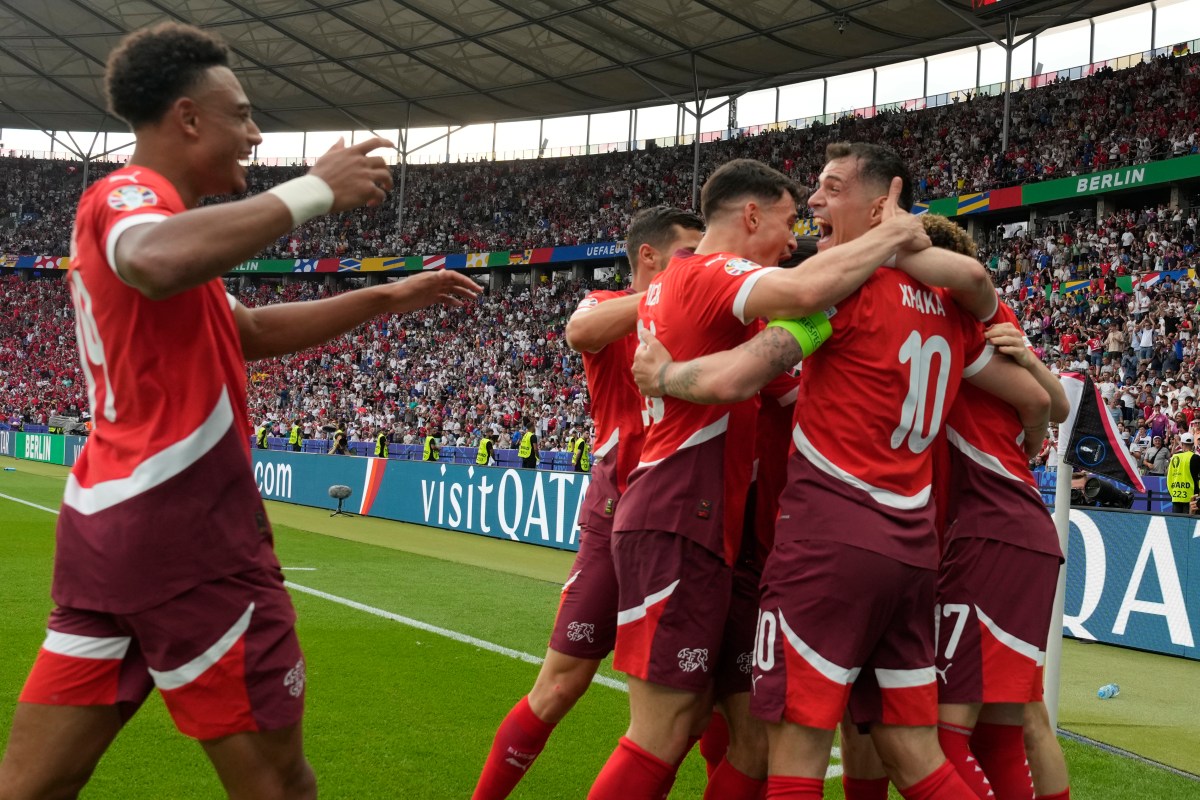 Suiza sorprendió a Italia en el inicio de los octavos de final de la ...