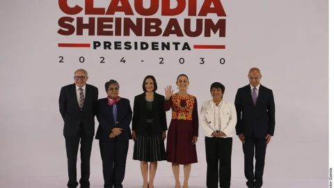 Claudia Sheinbaum presenta segundo bloque de personas que integran su gabinete presidencial