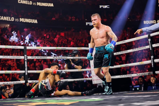 Canelo Álvarez y Jaime Munguía