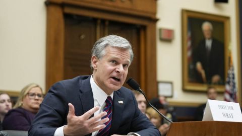 Christopher Wray, director del FBI