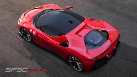 Ferrari SF100 el futuro de los superdeportivos se acerca