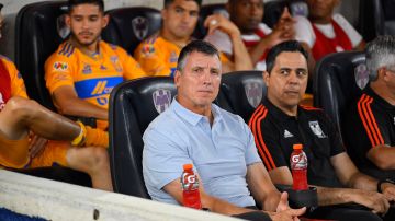 Monterrey, Nuevo León a 11 de Mayo de 2024. , durante el partido de vuelta de los Cuartos de Final del torneo Clausura 2024 de la Liga BBVA MX, entre rayados de Monterrey y los Tigres de la UANL, realizado en el estadio BBVA. Foto: Imago7/ Andrea Jiménez