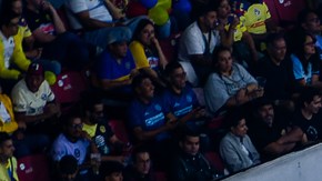 Tifo de Club América durante el partido de vuelta de la final del torneo Clausura 2024 de la Liga MX entre las Águilas del América y la Máquina Cementera del Cruz Azul, celebrado en el Estadio Azteca.