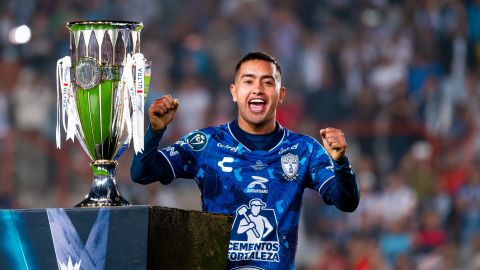 Erick Sánchez en la celebración de la Concachampions.