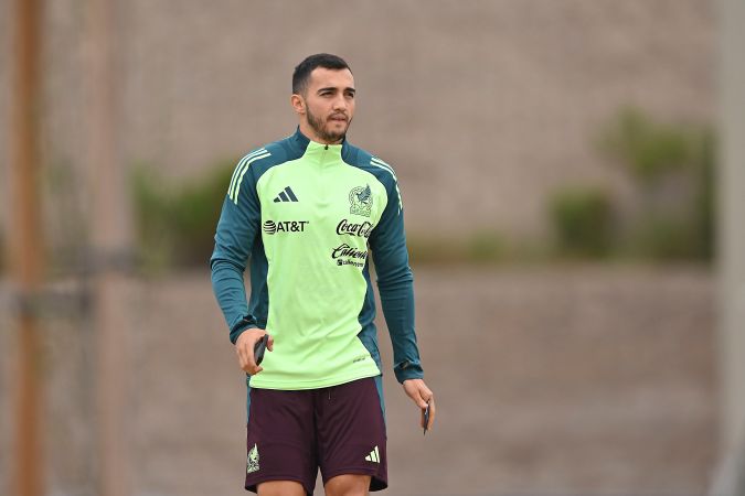 San Diego, California a 11 de junio de 2024. Luís Chávez durante el entrenamiento de la selección nacional de México previo al arranque de la Copa América 2024. Foto: Imago7/ Etzel Espinosa