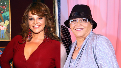 Izquierda: Jenni Rivera promueve su nuevo álbum/México, 2006. Derecha: Doña Rosa, madre de Jenni Rivera, comparte detalles de una bio-serie musical que "Jenni Rivera Enterprises" planea con Telemundo sobre la vida de la Diva de la Banda, además de conciertos y homenajes a partir del 2017 y una serie de especiales anuales titulados "Jenni Vive" relacionados con su Love Foundation/Miami, 15 de septiembre 2016.