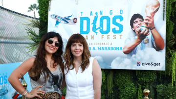 Giannina y Dalma Maradona, hijas de Diego Armando Maradona