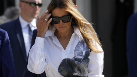 Melania Trump, exprimera dama