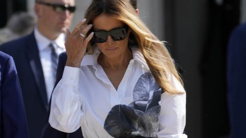 Melania Trump, exprimera dama