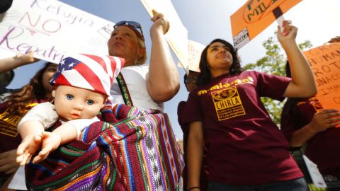 Familias de inmigrantes en Estados Unidos