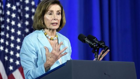 Nancy Pelosi, expresidenta de la Campara de Representantes