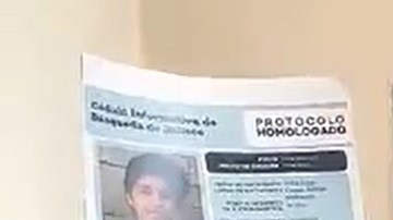 Búsqueda de joven desaparecido